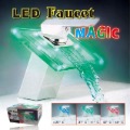LED Faucet Lights,No Batteries,no Wires Needed. Colour Changes According to The Temperature of The Water Running Through It!
