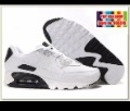 Free Shipping Classic 90 Men's Running Shoes (white / Black /cement Grey)