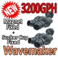 220-240v 60Hz 3200GPH DUAL TWIN POWER HEAD WAVE MAKER PUMP POWERHEAD