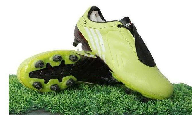 Hot Sell AD F50i TUNIT Start Kit Football Soccer Shoes ,yellowy Color,mix Order Football Shoes ,new