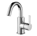 Fres Shipping Brass Waterfall Vessel/ Bathroom Sink Faucet/Basin Mixer+cold Hot Faucet, Mix Water Valve