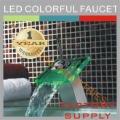 [Factory Wholesale]LED COLORFUL GLASS WATERFALL FAUCET KITCHEN WASHIN ROOM BASIN SINK TAP MIXER Best Price