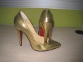 2011 Women Dress Shoes High Heeled Leather Dress Shoes