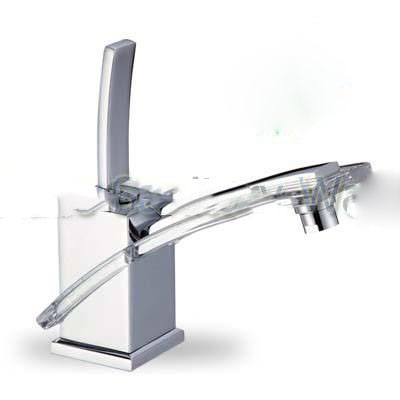 Free Shipping! Waterfall Bathroom Faucet,Sink Tap,Basin Mixer