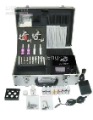 NEW Tattoo Kits 2 Guns Machines 4 Tubes with 4 Grips 100 Ne Les NO.02 FAST SHIPPING BRAND Hot Sellin