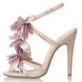 Women's Fashion Elegant Sexy High Heel Shoes Romantic Flora Sandals