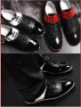 SHIPPING FREE Mens Fashion Casual Wear High Ankle Leather Snaker Sports Shoes Boots 2Colors 39 40 41 42 43 44