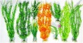 9pcs40/20 Fish Tank Plastic Aquarium Artificial Plant C