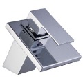 Retail - Luxury Brass Square Faucet, Mixer Tap, Deck Mounted, Chrome Finish, Free Shipping By DHL X10037B2