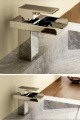 Waterfall Basin Faucet Chrome Finish Bathroom Tap Mixer