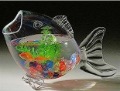 Small Order,home Decor,fish Design, Glass Fish Bowl,big