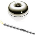 Free Shipping, Carl Mertens, Germany, Denmark Silver Apples of The Ignition Bar + Stainless Steel Ashtray, Christmas Gift 2pc