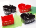 Fashionable Originality Type Ashtray/poker Ashtray/resistance to Cast An Ashtray A Set/4pcs Free Shipping