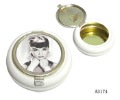 Small and Exqusite Metal Ashtrays Mini Ashtray Portable Ashtray 25pieces Per Set