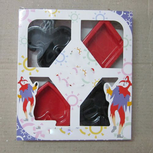 Man's Ashtray , Creative Gifts , Personalized Gifts , Men"s Toy , Poker Ashtray Set (set of Four)