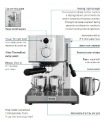 100 Futura Breville Espresso Coffee Machine ESP8C Pure High-pressure Stainless Steel Semi-automatic