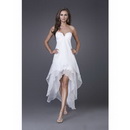 Custom Made Strapless Floor Length Chiffon Beading Sheath Wedding Dress for Bridesmaid Dress Evening Dress Cocktail Gowns