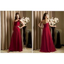 One Shoulder Preferred Celebrity Dresses Prom Ball Evening Formal Gowns Floor Length Taffeta A-Line@021