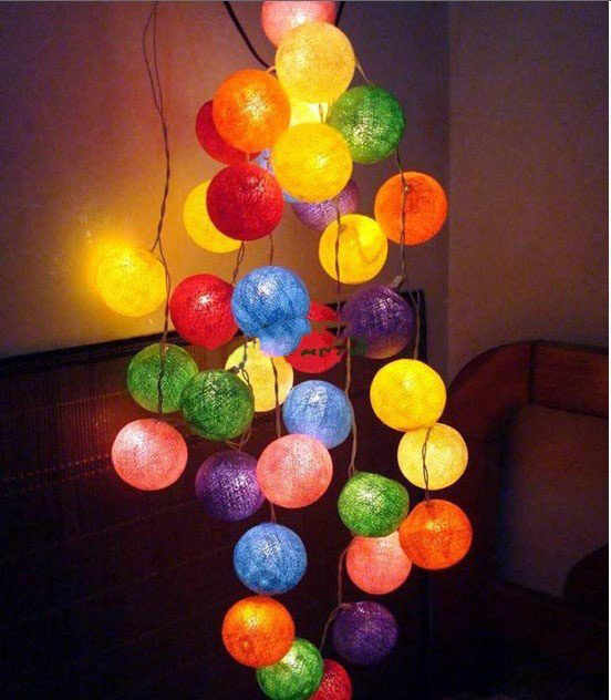 EMS Free Special Thailand Handicraft Lighting Lamps and Lanterns Lights Line Compiling Up The Lamp