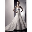 Appliqued Bridal Wedding Dress 2011 Fashion Design Floor Length Wholesale Price+free Shipping Top Quality