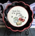 New Arrival Girls Love Hand Painted Ceramic Dinner Plates Dessert Plate Wholesale and Retail