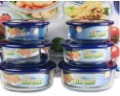Refreshing 6 Set Dinner Dipping Bowl Toughened Glass Free Shipping