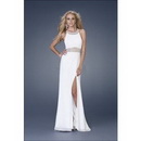 2011 White New Sexy Evening Dress Beading Floor Length