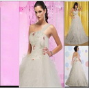 AH1128 Wedding Dress Bridal Gown Strapless Floor Length