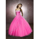 Form Wedding Dresses/dress Customized!SZ 4-28!women's Beading Adorn Floor Length Strapless Voile