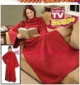 Red Square Shape Cotton & Nylon Blankets