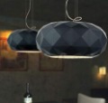 White/Black Diad:35cm Modern Diamond Pendant Lamp/Light From China Manufacturer
