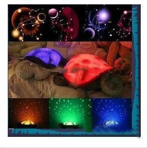 Projector Lamp Projector Turtle Light Night Lamp+ Children's Toys (without Music) 2pcs Hypnosis New