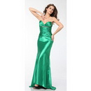 Sexy Silke Satin Mermaid Prom Dress Floor Length Perfect for Bridesmaid or Prom Dress