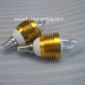 Golden Led Candle Bulb E14 Free Shipping Worldwidely with Cree Leds
