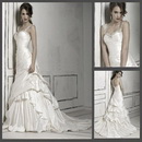 Free Shipping!Strapless A-line Floor Length Bridal Gown KLN-3184