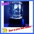 Wholesale Home Decor USB Crystal Rose Night Light