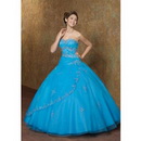Brides 2010 Style(BST0153) Ball Gown Strapless Satin Floor Length Wedding Dress For