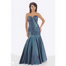 Satin Evening Dress(EV0081) Mermaid Sweetheart Floor Length
