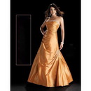 Wedding Custom M - 2010 A-Line Bridal Gownsdress Sleeveless Strapless Floor Length Bill007
