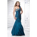 Shoulder Taffeta Luxury Prom Dress Sexy Evening/Formal Dress Alyce Floor Length One