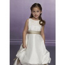 Ball Gown Scoop Floor-Length Flower Girl Dresses Junior Bridesmaid Dresses