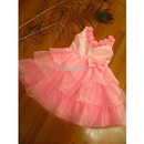 Custom Madeflower Girl Pageant Junior Bridesmaid Dresses W6