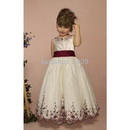 Flowert Girl Party Dress/gown Junior Bridesmaid Dresses AO86 - Custom-made Purple