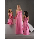 2011 New Fashion Satin Junior Bridesmaid Dress F115