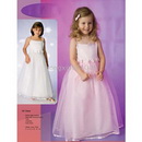 Girl Prom A-Line Floor- Length Satin Flower Girls Dress Junior Bridesmaid Dress A-755