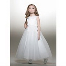 Style(FGD0090) Junior Bridesmaid A-line Bateau Knee-Length Organza Dress 2010