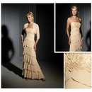 A-line Strapless Chiffon Ankle-length Mother of The Bride Dresses