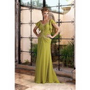 Column Custom Short.sleeve Dress Party Gowns Mother of The Bride Dresses 70