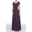 Length Chiffon Mother of The Bride Dresses 2010 Style#3 A-Line Round-neck Floor-