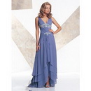 2010 Trendy Design Modest A-line Beading Floor-length Mother of The Bride Dress - M0051